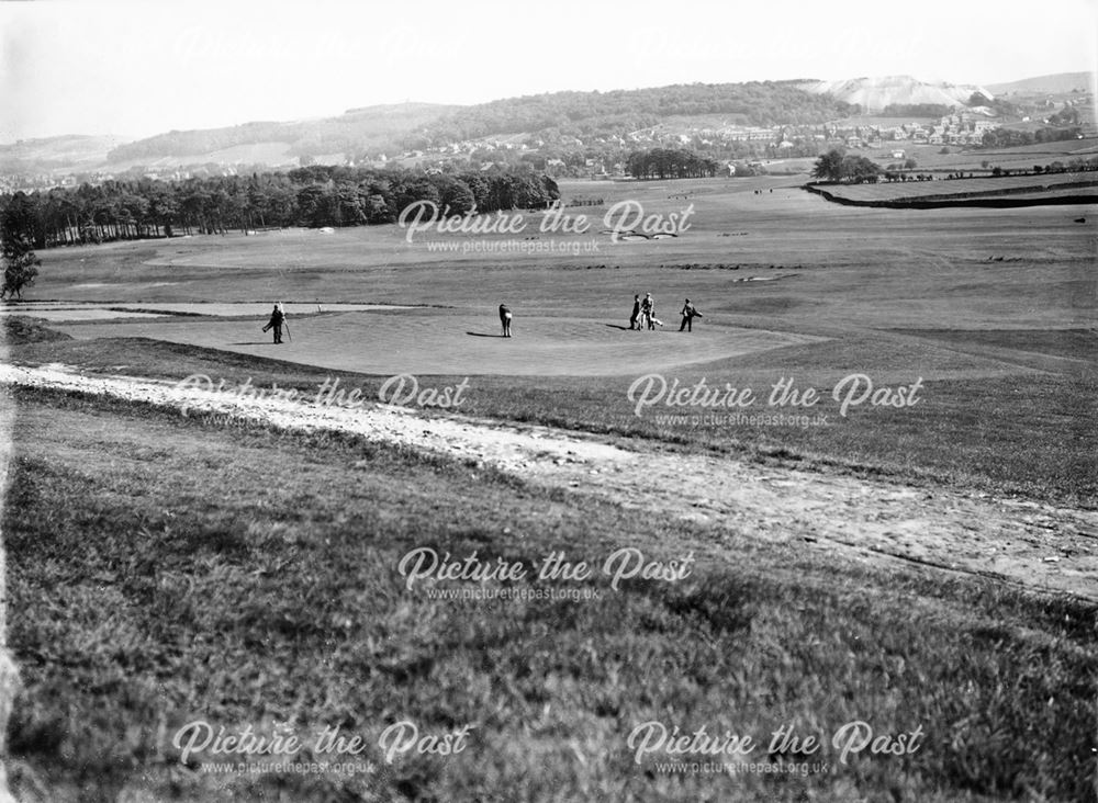 Long view of course looking south east, Cavendish Golf Club, Gadley Lane, Buxton, 1927-1931         