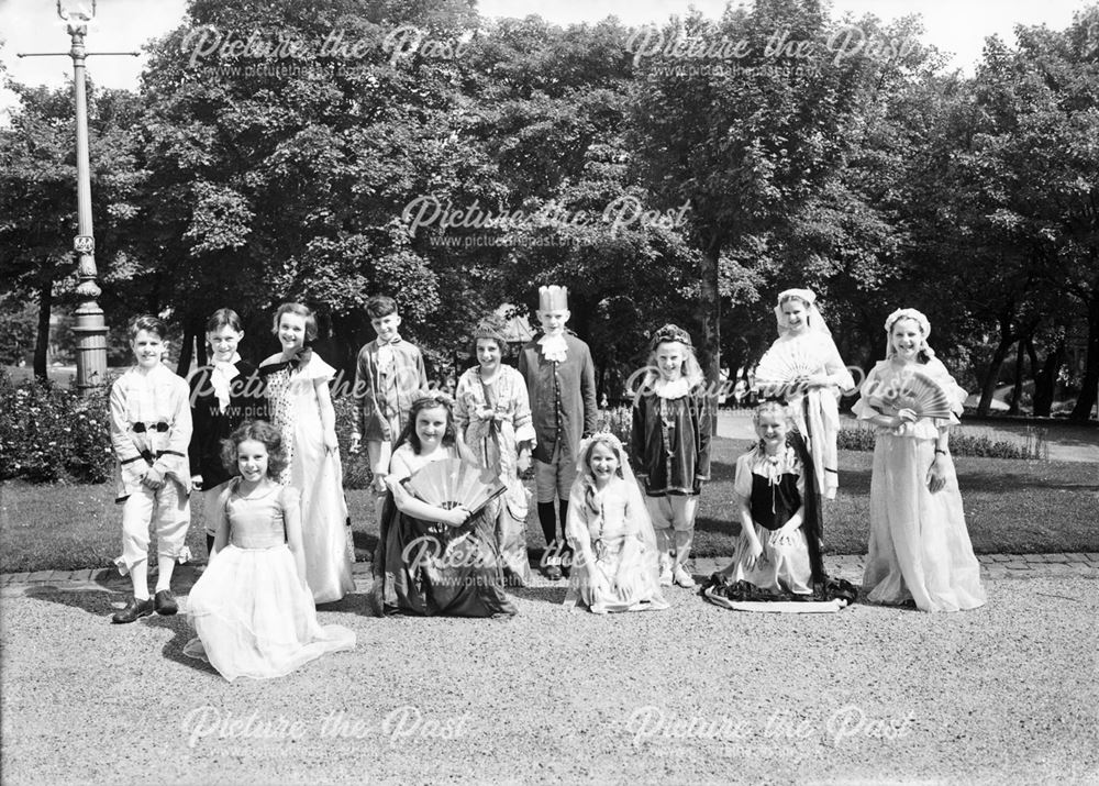 Carnival, St Anne's Roman Catholic Church, Terrace Road, Buxton, 1948