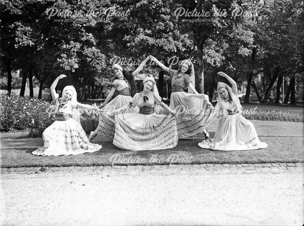 Carnival, St Anne's Roman Catholic Church, Terrace Road, Buxton, 1948