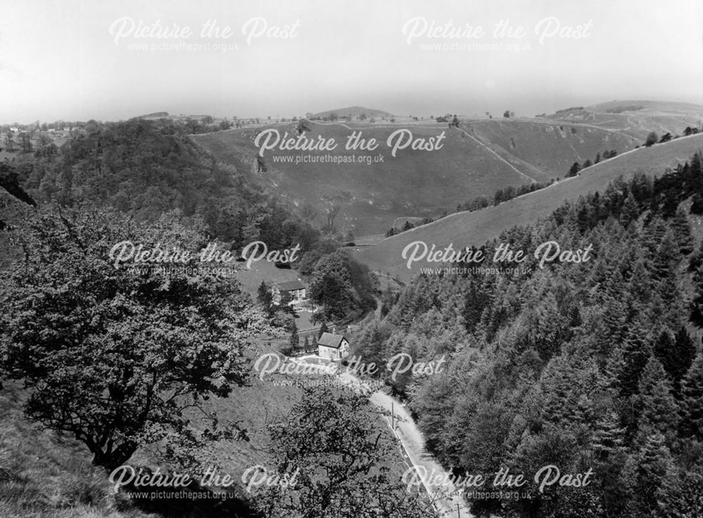 The Pinch Road and Lode Mill Plantation, Dovedale