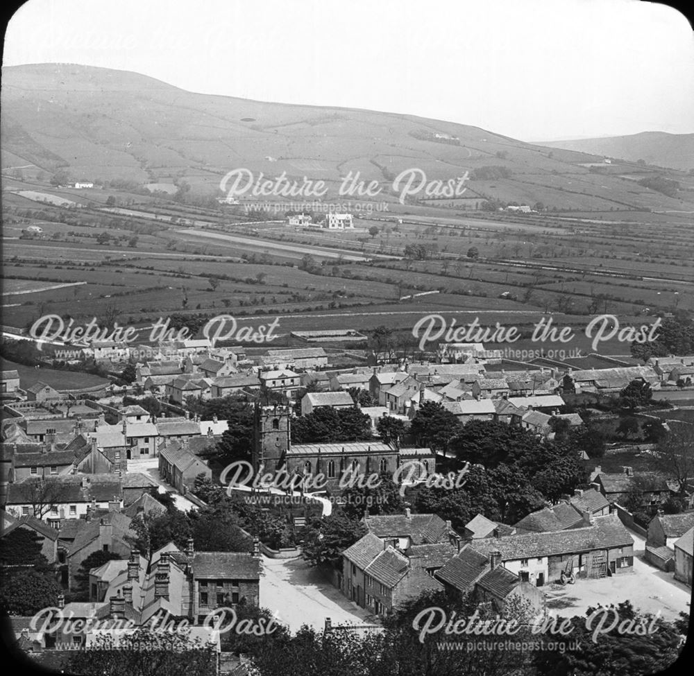 Castleton, looking from Peveril Castle