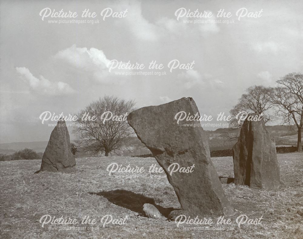 Stone circle - Nine Stones Close, Harthill Moor