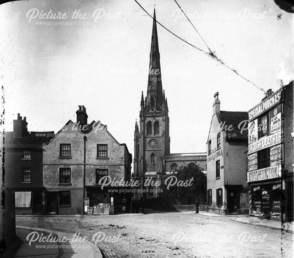 St Alkmund's Church, Derby, c 1900s