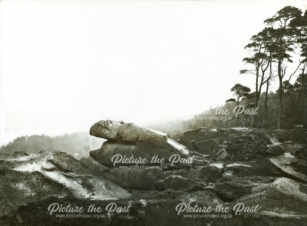 The Top of Black Rocks, Cromford, c 1900s