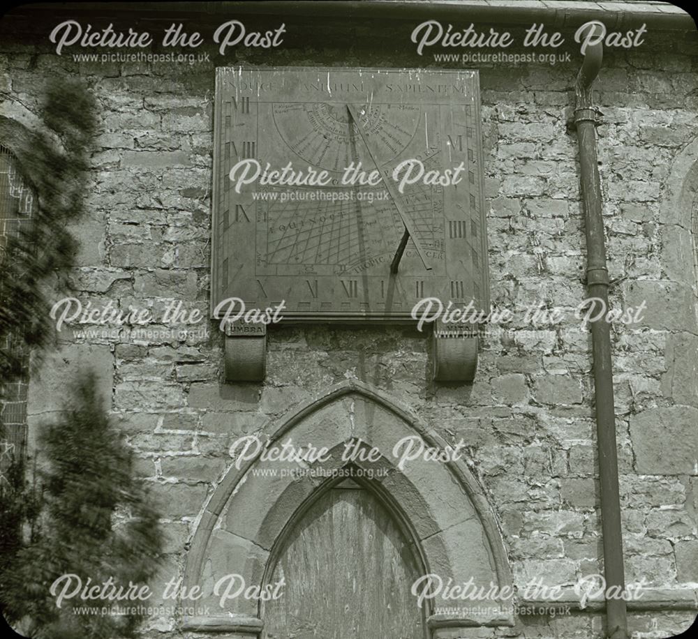 Sundial, Eyam Church