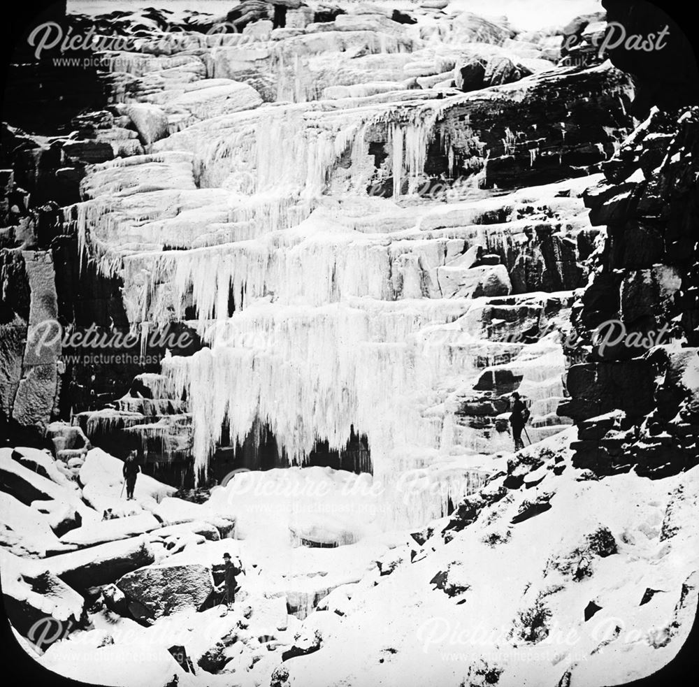 A Frozen Kinder Downfall, c1930 (can you spot the three men?)