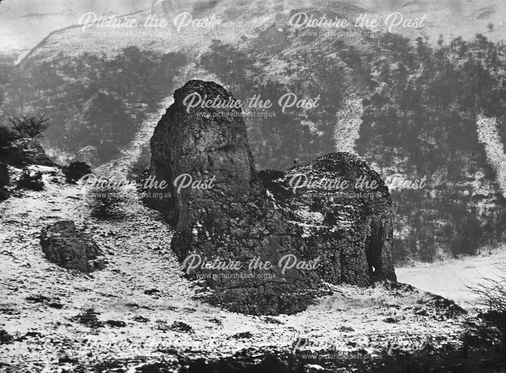 Pilsbury Castle Hills, near Newhaven, above the River Dove Valley