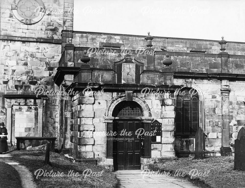 South porch and sundial