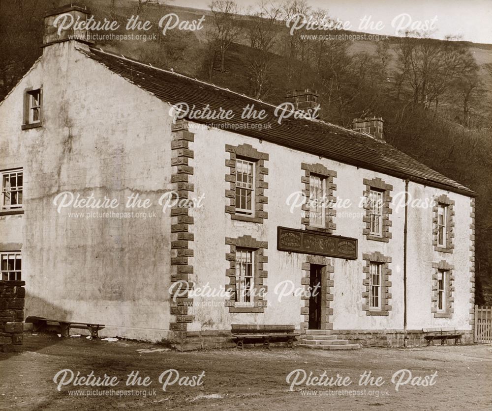 The Snake Inn, Snake Road, High Peak, 1906