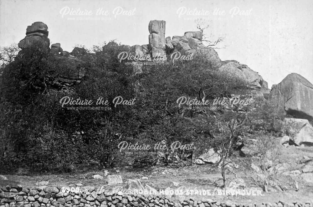 Robin Hoods Stride, Near Harthill Moor, Birchover, c 1920s ?