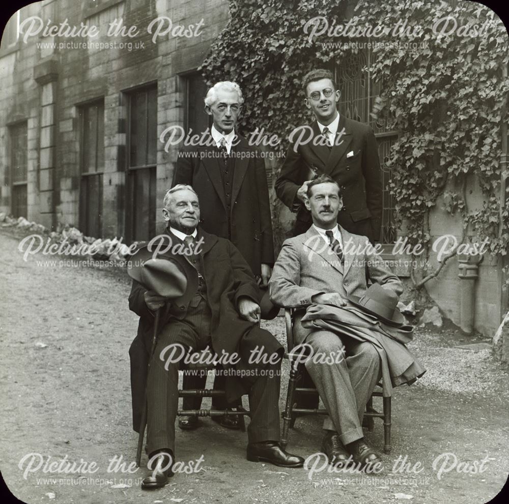 Group at Buxton Museum for the opening of the Sir WILLIAM BOYD DAWKINS room, 30 October 1929