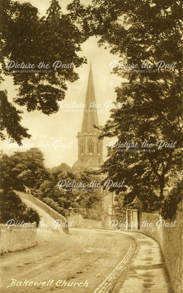 Bakewell Church, c 1923