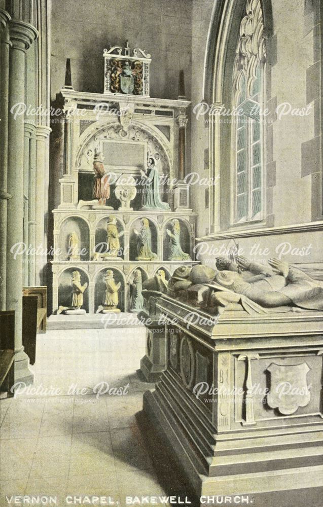 Vernon Chapel, All Saints Church, Interior, Bakewell