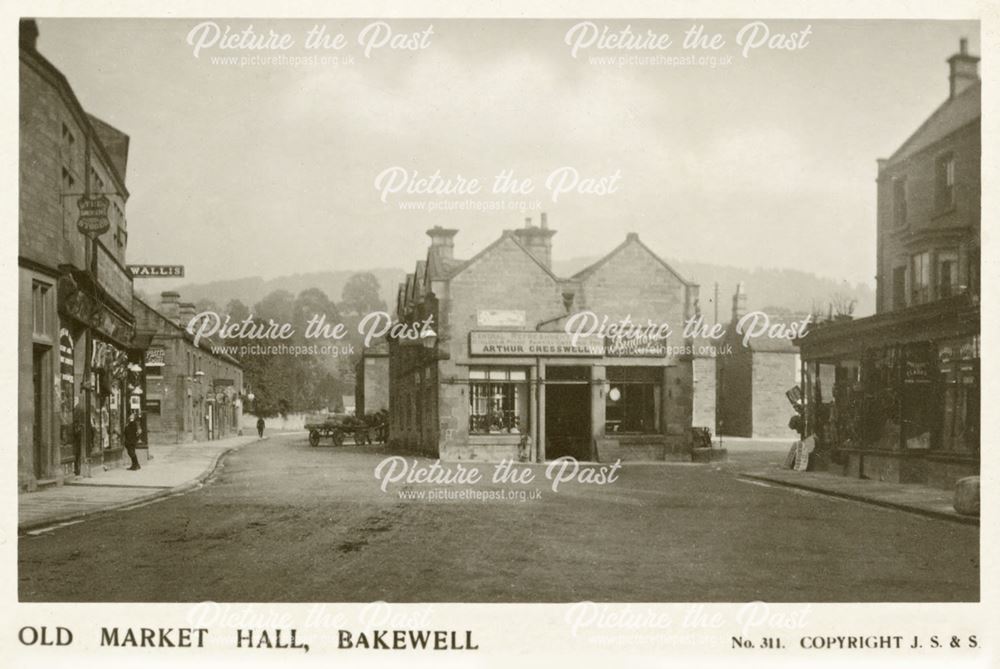 Old Market Hall, Bakewell, c 1922