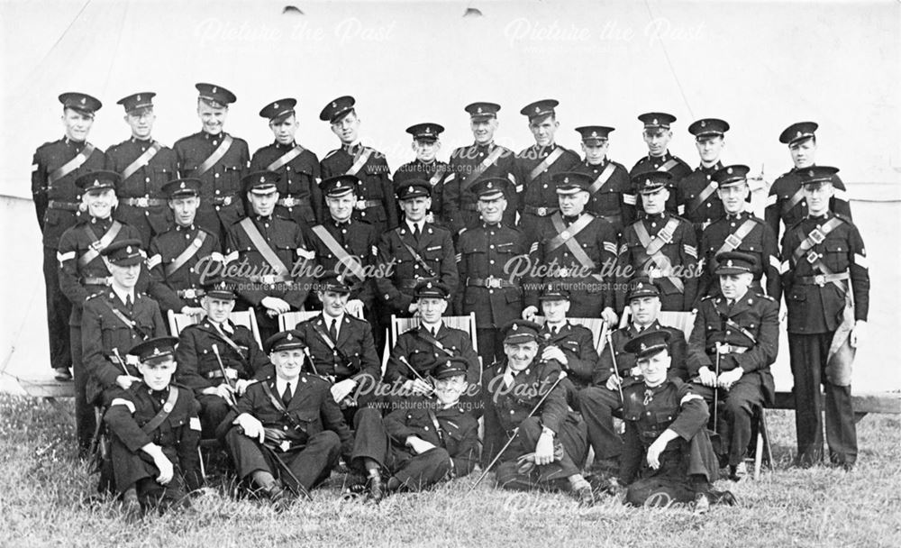 Creswell Boys Brigade, Creswell, 1936