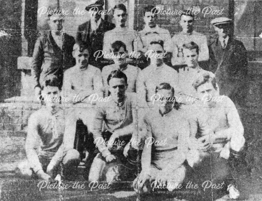 Kirkstead Villa Football Team, Pinxton, 1929-30
