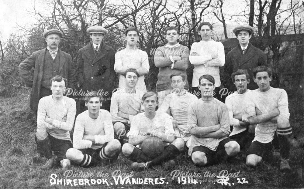 Shirebrook Wanderers Football team 1914