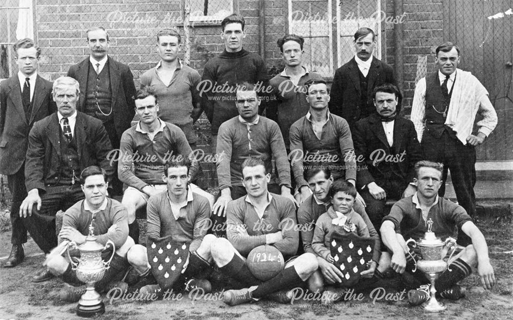 Shirebrook Warren Terrace Football team 1924-5