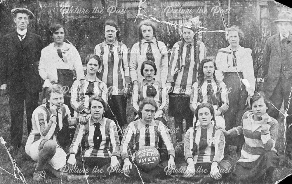 Bolsover Home Grown Fruit Preserving Co. Ladies Football Team