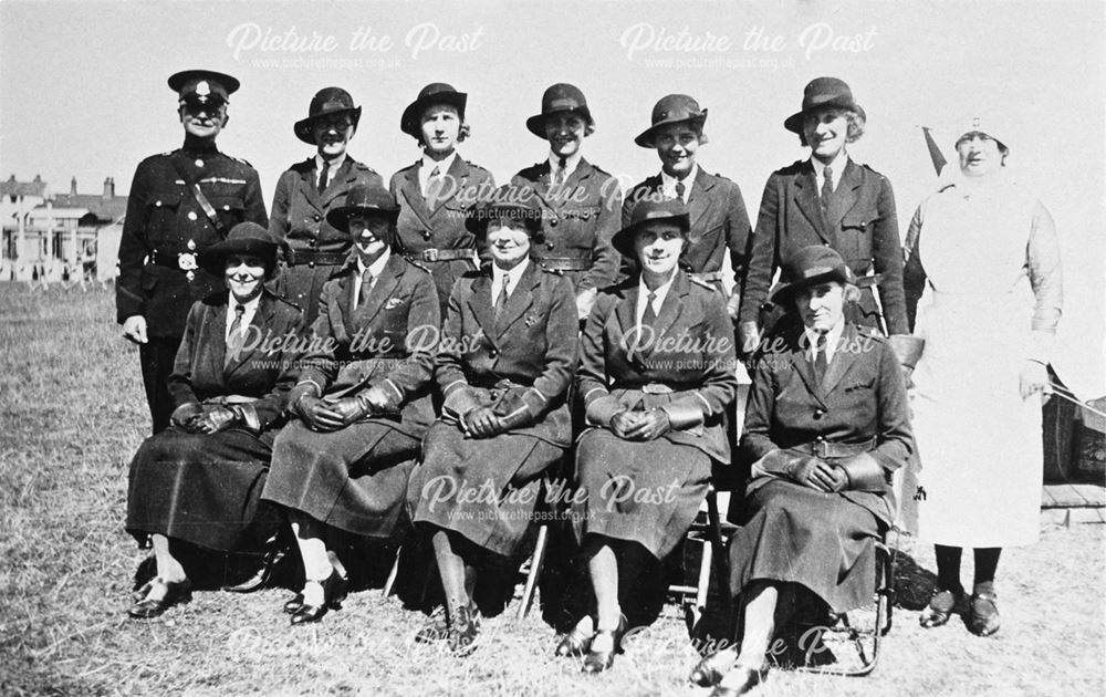 Officers of the Girl's Brigade in Rhyl, c 1960s