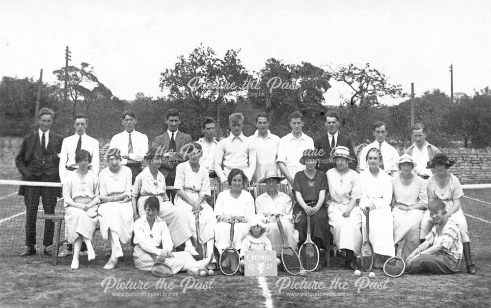 Creswell Tennis Club, 1921