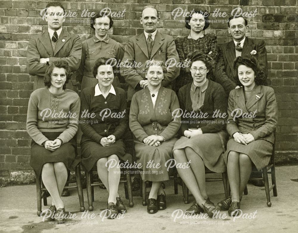 School teaching staff, Shirebrook - Spring 1946
