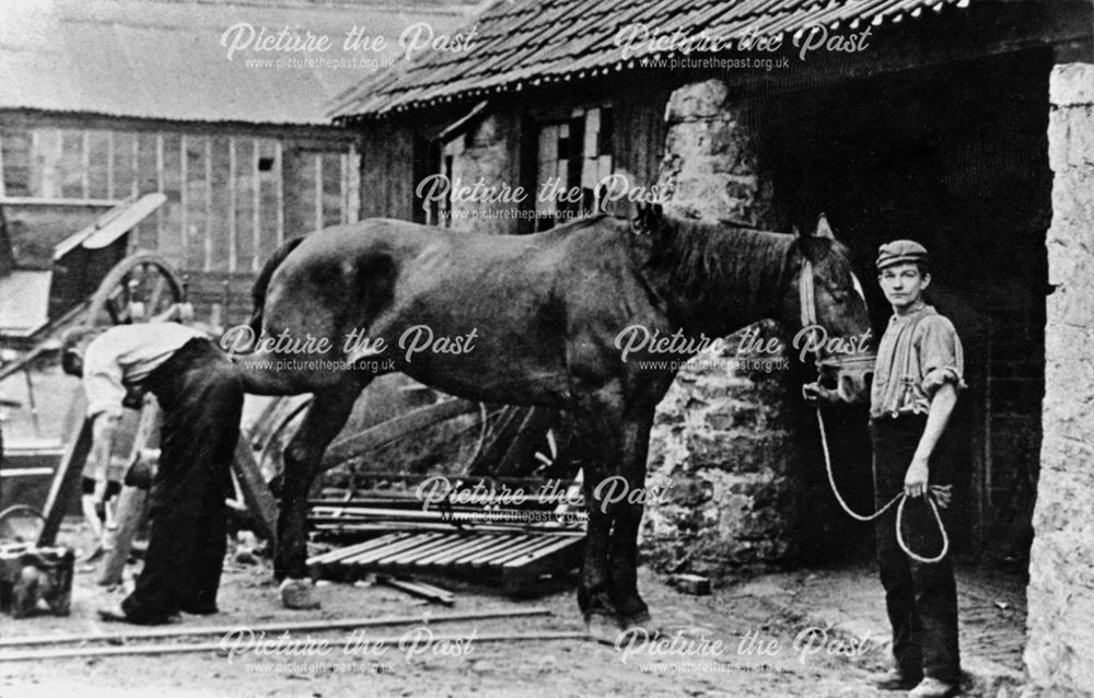 Mr Ragsdale blacksmith, Shirebrook