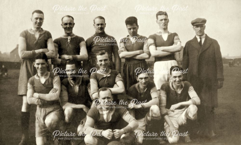 Shirebrook Colliery Office Football Team, 1933/34