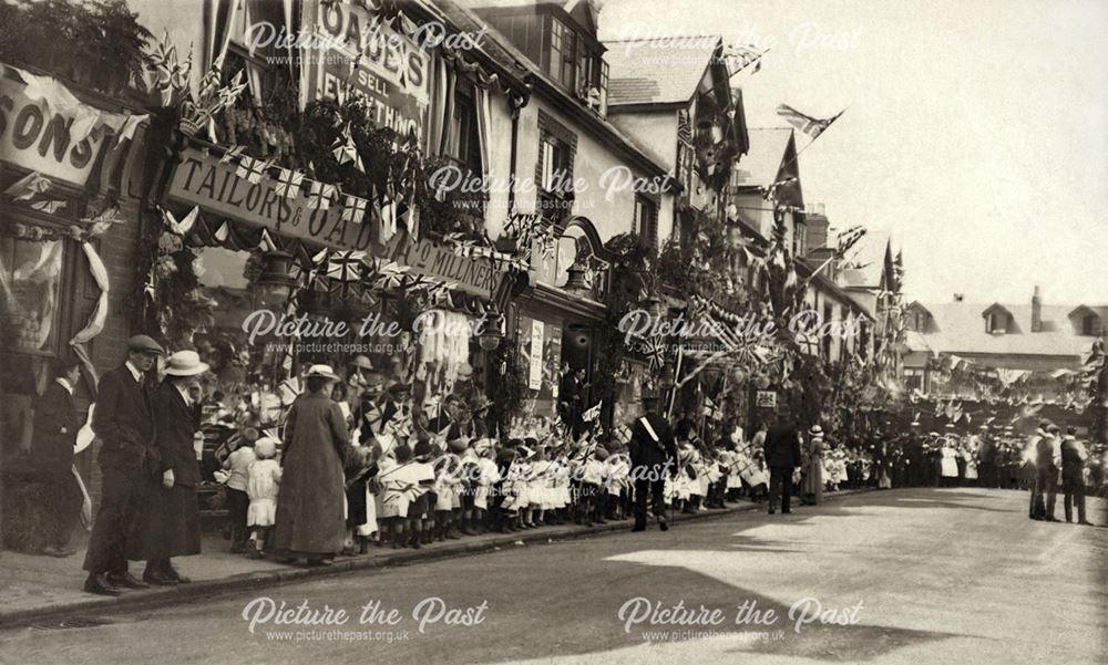 Royal Visit to Shirebrook, June 25th 1914