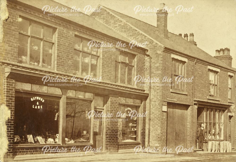 Haywood and Lane's shop South Normanton