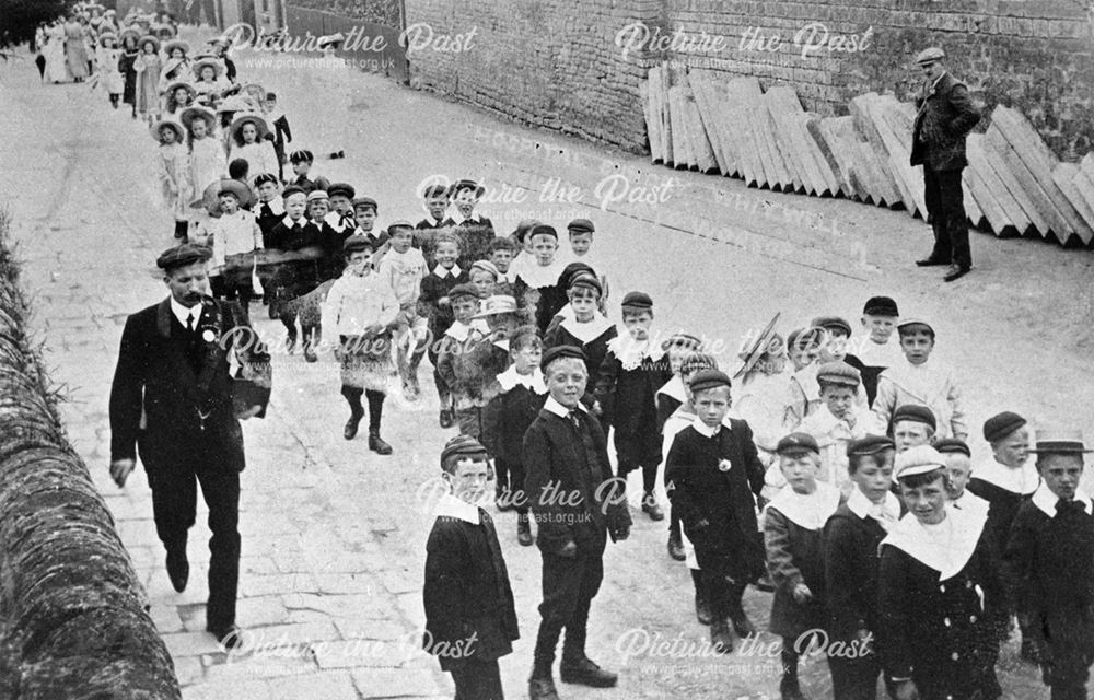 Hospital Sunday Procession, Whitwell