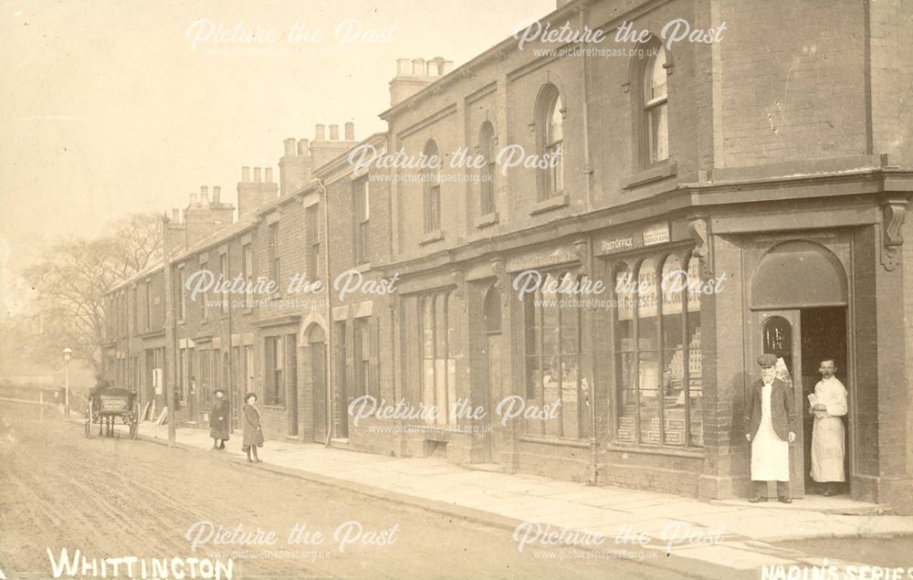 High Street, Old Whittington, c 1900