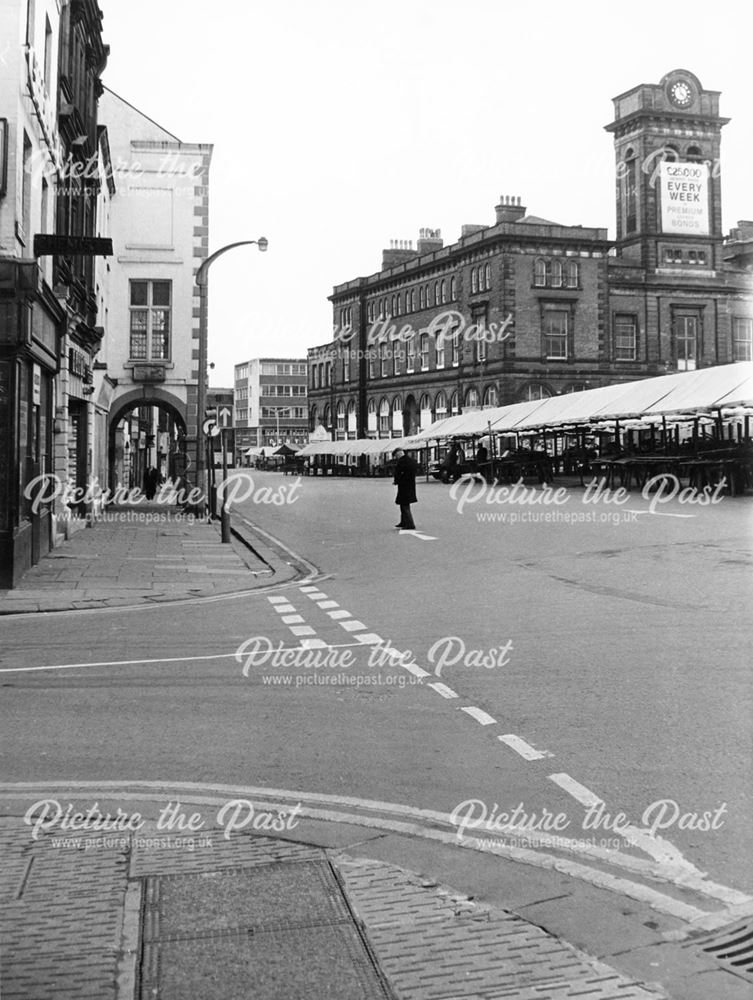 The Market Hall and Market Place