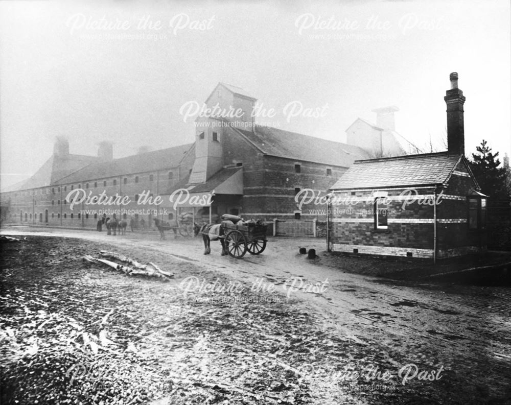 W and S Burkitt Maltsters Works, c 1900