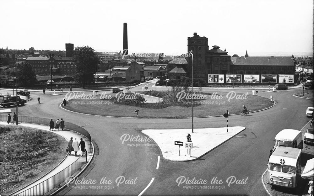 West Bars roundabout, 1964