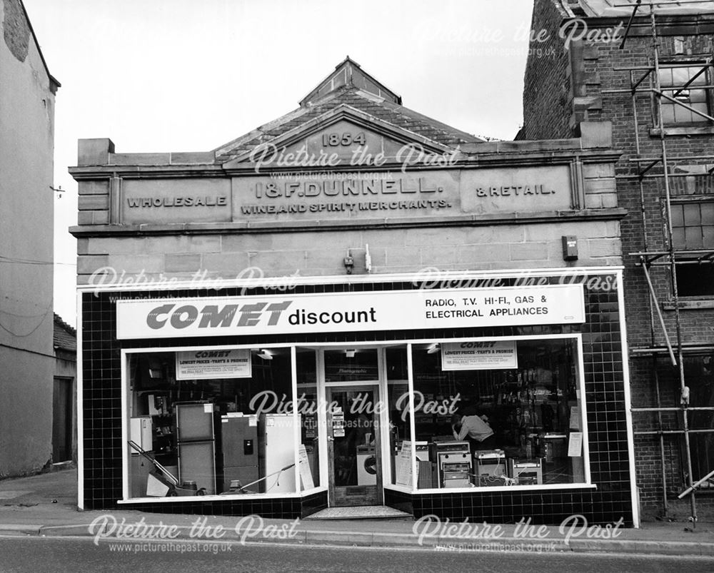Comet electrical shop, St Mary's Gate
