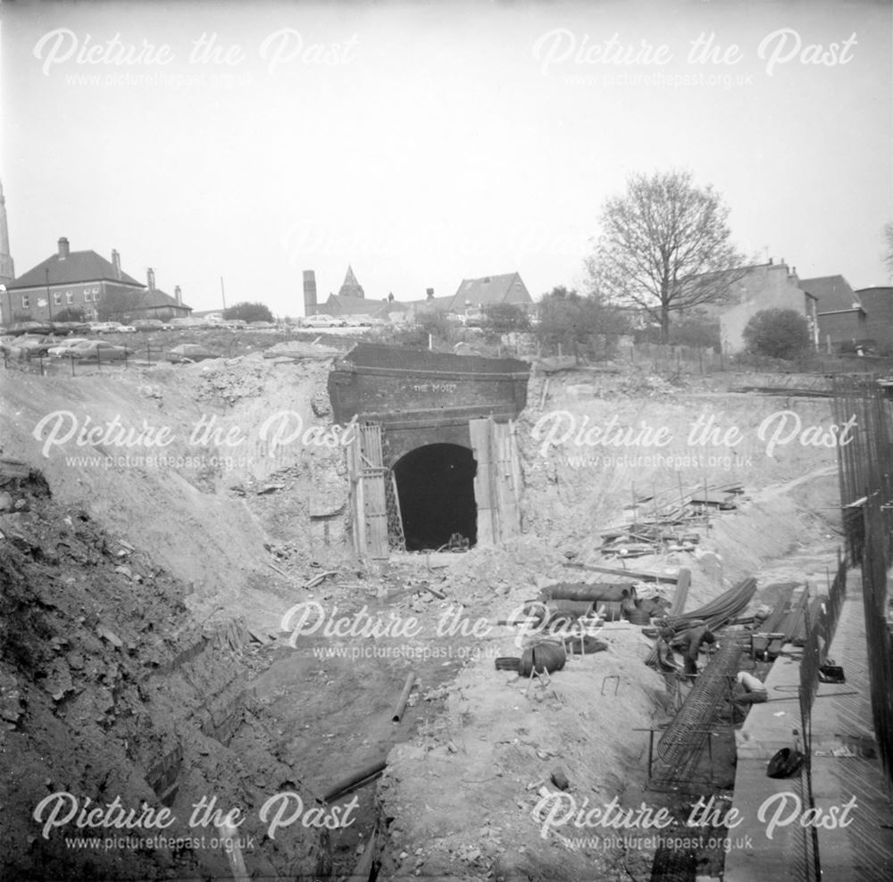 Construction of inner relief road (A61)