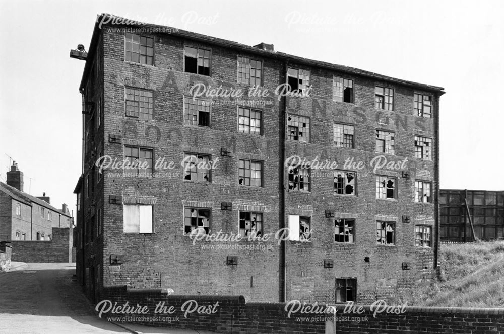 Rear view of the Silk Mill