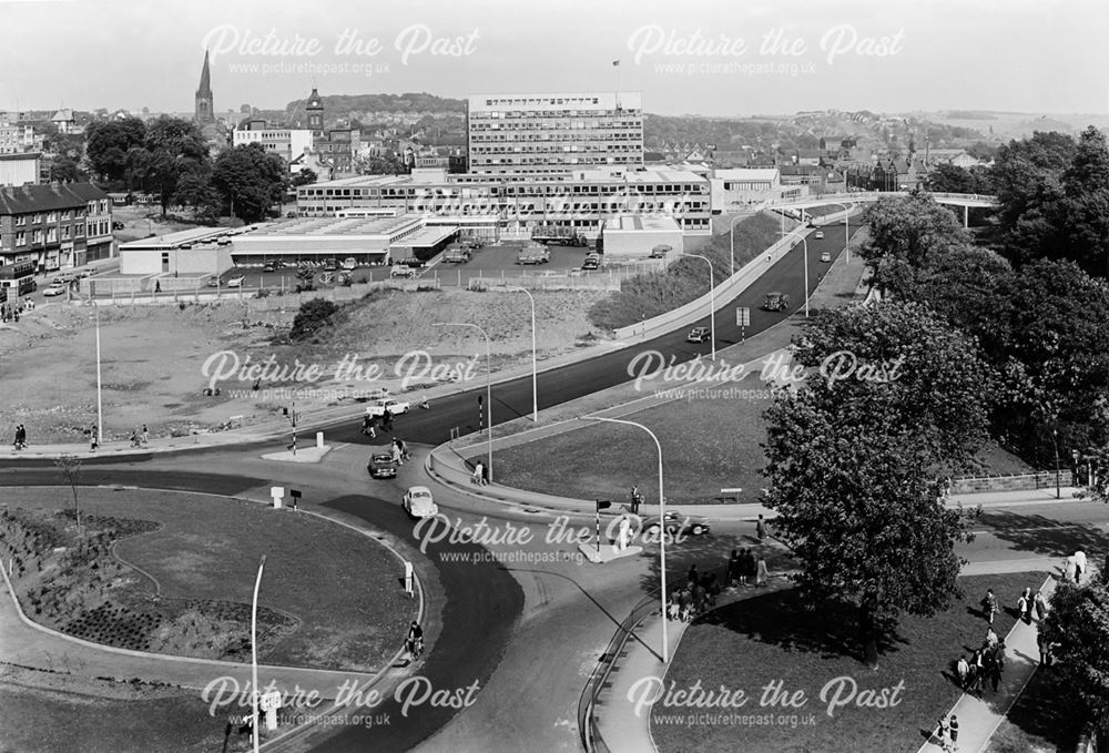 West Bars traffic island