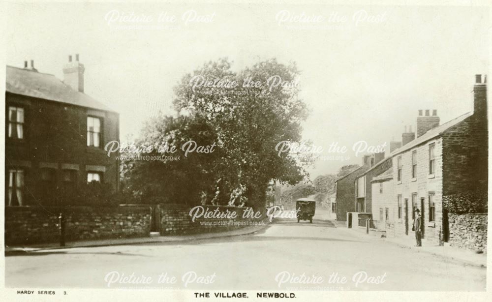 Newbold Village from Highfield Lane, Newbold, Chesterfield, c 1920 ?