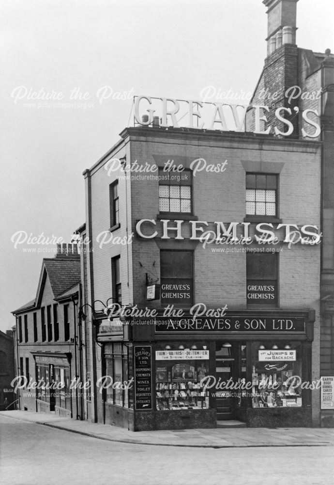 Greaves's Chemist shop