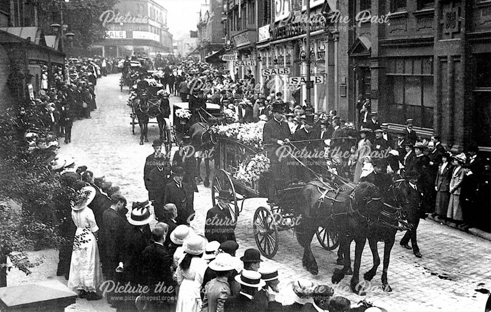 Funeral of James Haslam, MP