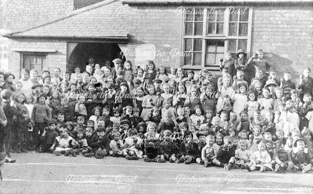 The Ragged School children - after the Whit Monday Sunday School Procession