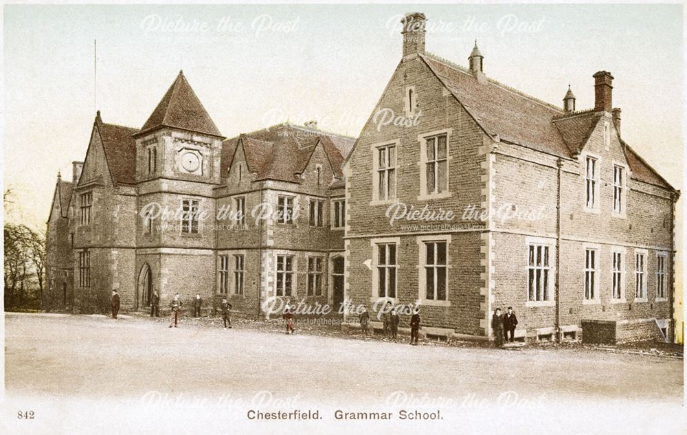 Grammar School, Chesterfield, c 1911