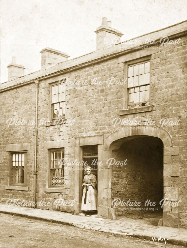 Houses on the north side of Saltergate c 1900