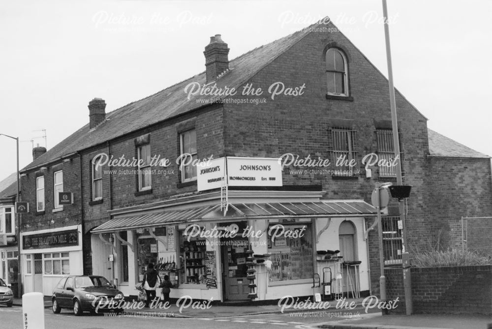 Johnson's Ironmongers, Chatsworth Road, Brampton, Chesterfield, 2004