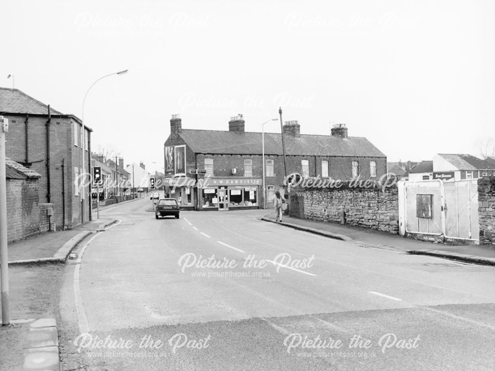 Junction of Chatsworth Road, Walton Road and Old Hall Road.