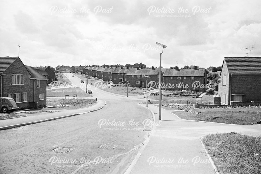 Newby Road and Kirkstone Road junction, 1962