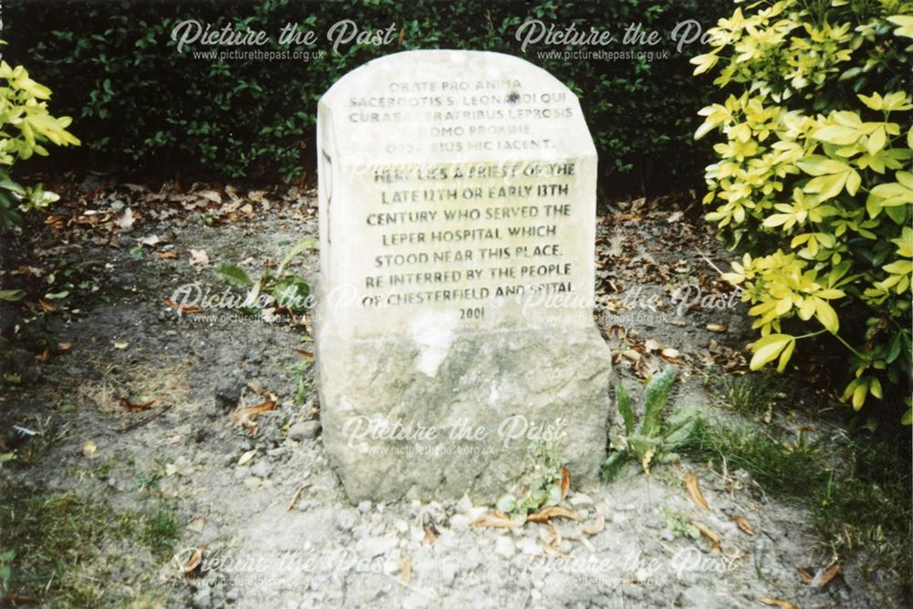 Close up of Grave of 12th Century Priest