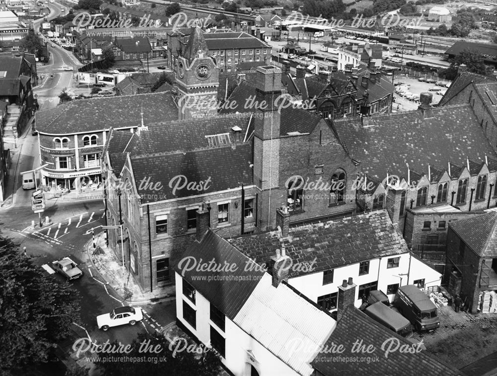 View of St. Mary's Gate and Tapton Lane from Parish Church